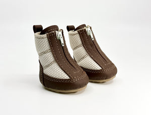 LEON Chocolate Brown Dog Boots