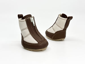 LEON Chocolate Brown Dog Boots