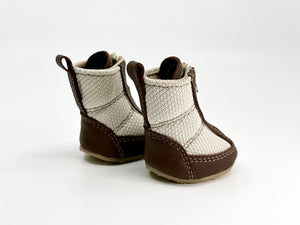 LEON Chocolate Brown Dog Boots