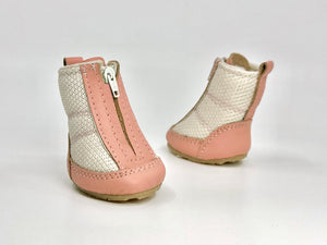 LEON Light Pink Dog Boots