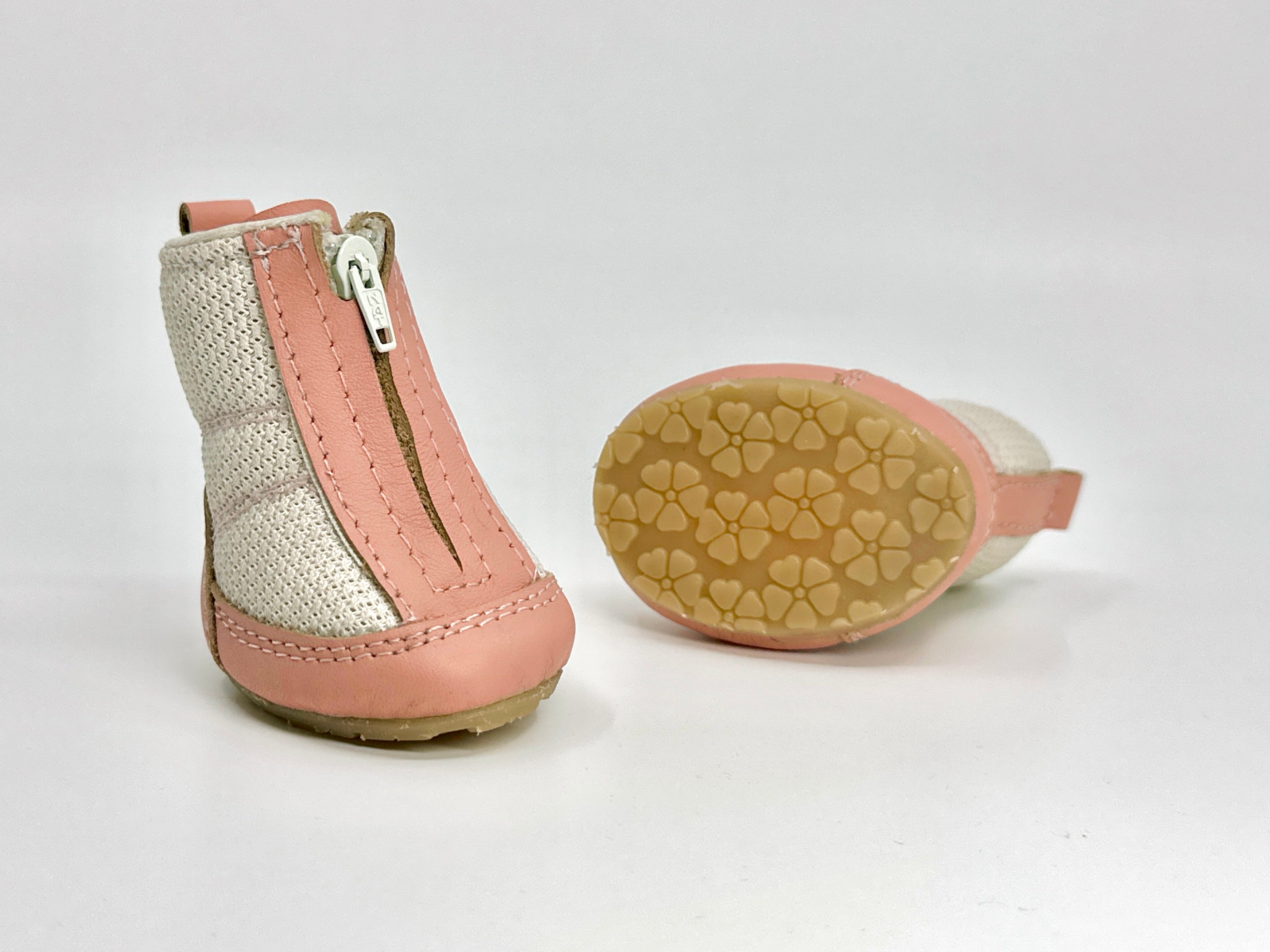 LEON Light Pink Dog Boots